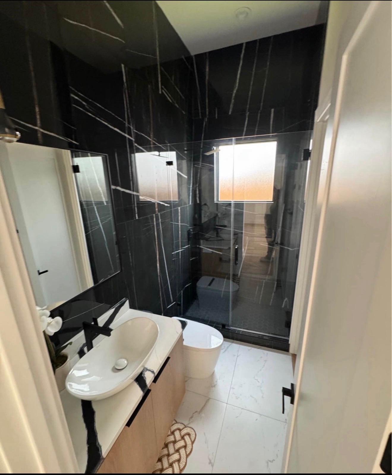 Accessible bathroom remodel 14