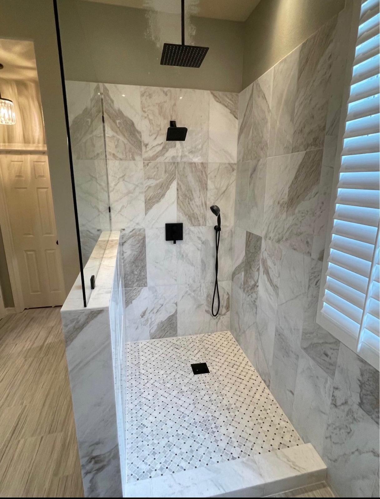 Accessible bathroom remodel 15