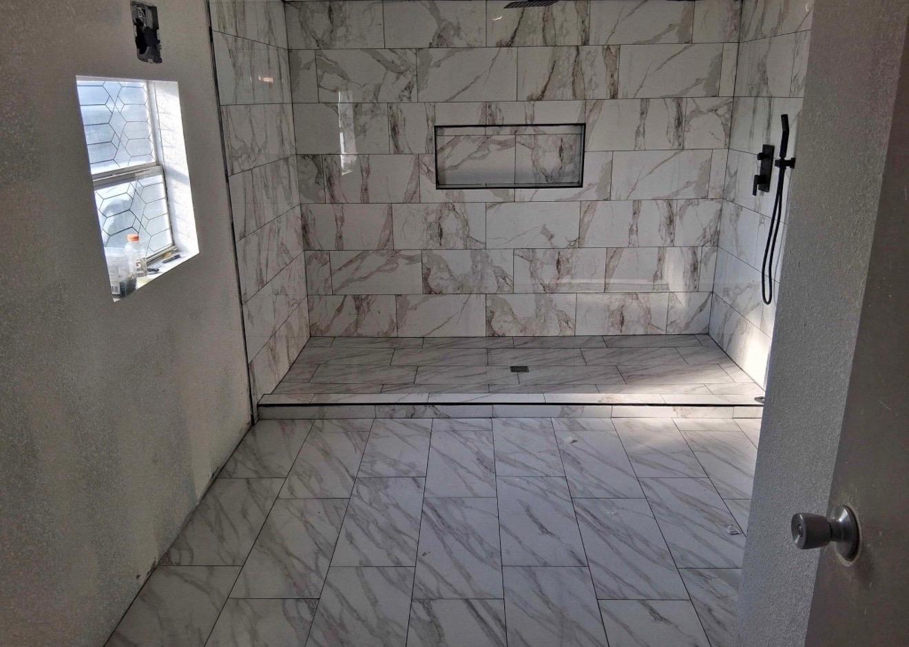 Accessible bathroom remodel 16