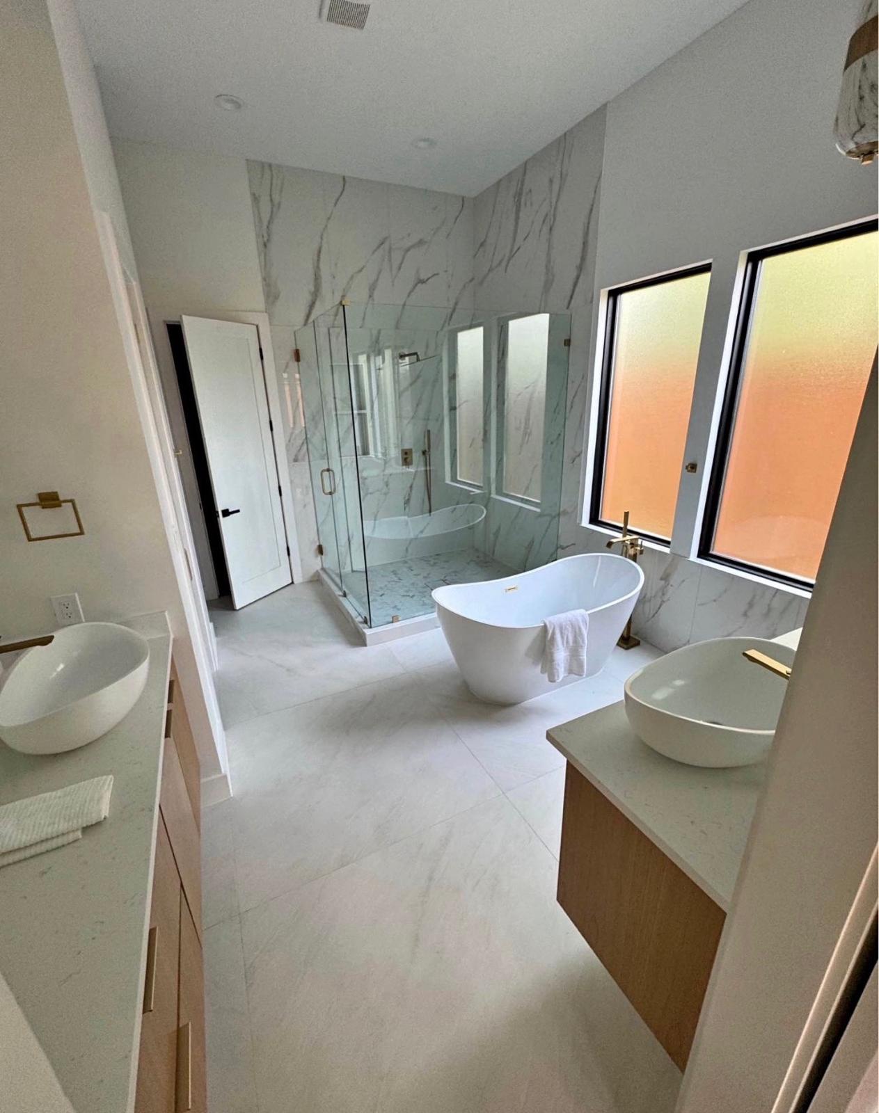 Accessible bathroom remodel 17