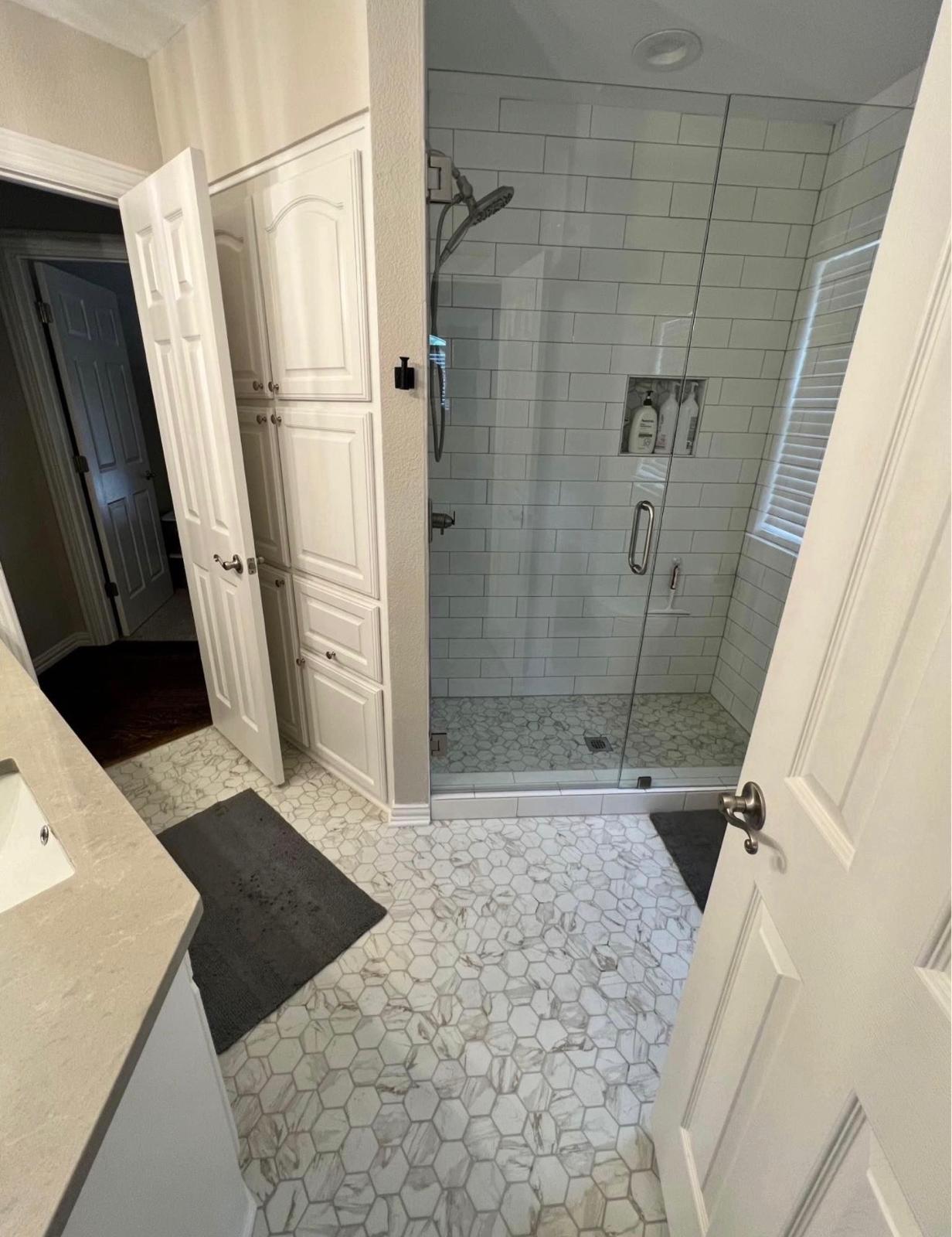 Accessible bathroom remodel 8