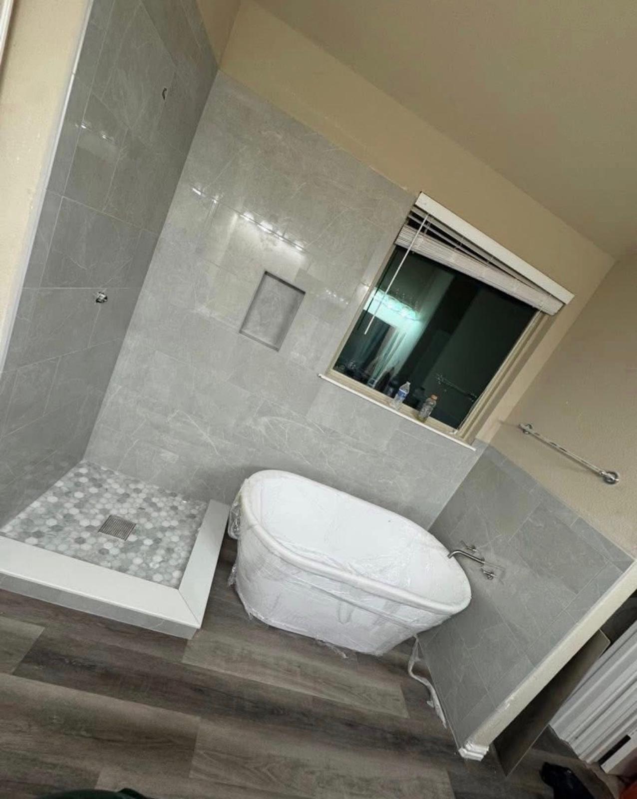 Accessible bathroom remodel 9