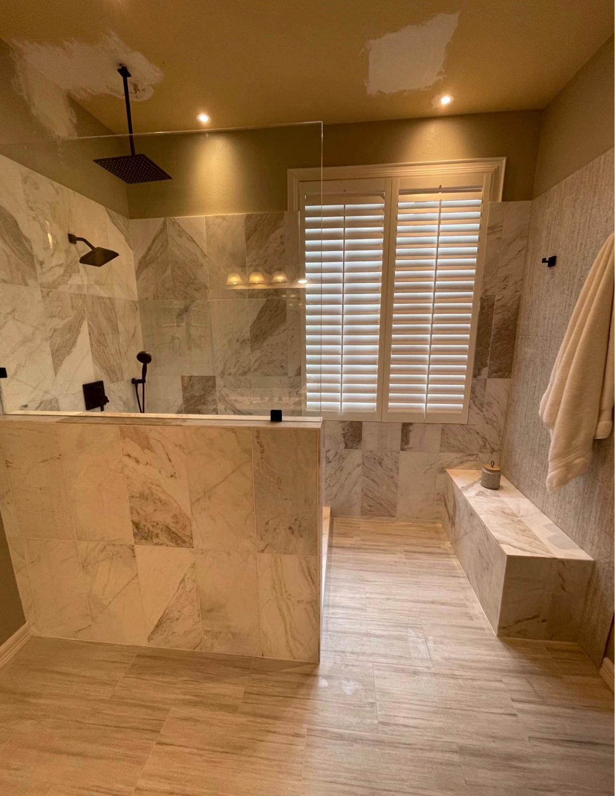 Full bathroom remodel 8